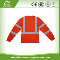 Reflective Workwear Cheap Warm Orange Safety Jacket