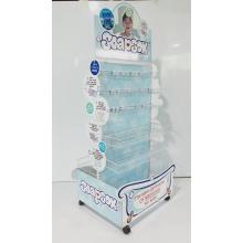 Kinderbad Produkt Display -Rack mit Rädern