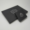 Пользовательская упаковка Blackemat Black Gift Box для получения