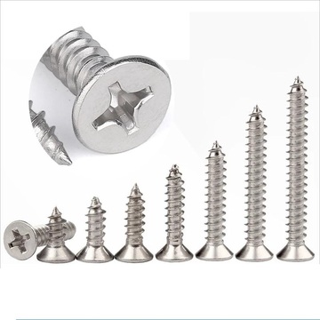 Stainless Steel Countersunk Flat Head Self-tapping Screws