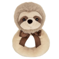 Plush Stuffed Animal Soft Ring Rattle