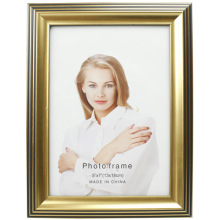 Golden Classical Plastic Photo Frame 5x7inch