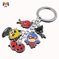 Tag de placa de nomes de metal personalizada Charms Keychain