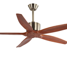 Lightless Wooden Leaf Ceiling Fan Household