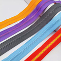 Long Chain Plastic Zipper Roll For Clothing