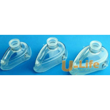 Consumíveis médicos Single-Use alta qualidade Silicone Anesthesia Mask