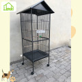 Luxury parrot cage with plastic tray