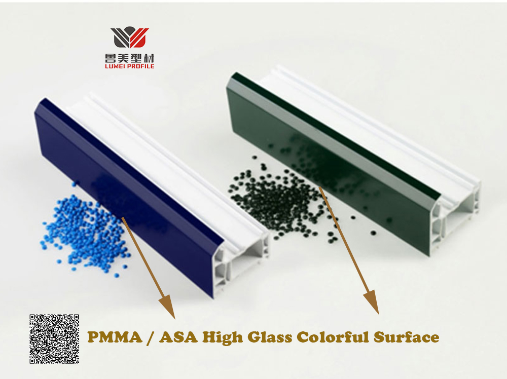 PMMA & PVC Co extrusion