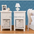 Bedside Table Night Stand Bedroom Organizer Cabinet