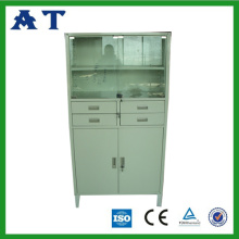 hospital cupboard with shelf and cabinet
