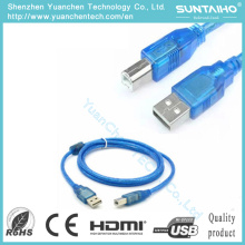 Cable de impresora USB 2.0 macho a hembra USB