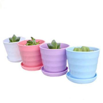 Hot Sale Colorful Plastic Flower Pot Holder