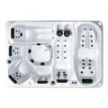 6 People Hot Tub Balboa System Outdoor Spa Acrylic Hot Tub