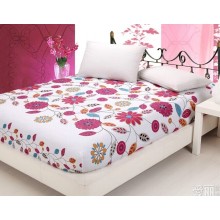 Fitted Sheet/Bedding Sheet/Pongee/Microfiber/Printed Fabric