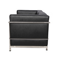 Replica leather Le corbusier LC2 loveseat