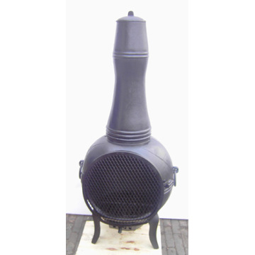 Cast Iron and Cast Aluminium Chimenea (FSL006)