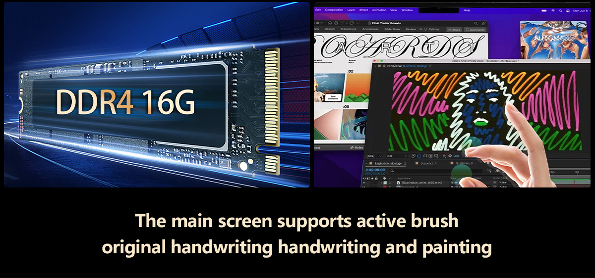 Dual-Screen Touch Screen Dual-Screen Touch Screen