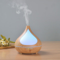 Humidificateur d&#39;air atomiseur à ultrasons à grain en bois foncé