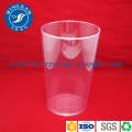 Roll Edges Plastic Round Tube for Storage Candy