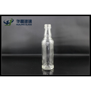 40ml Mini Glass Spirits Bottle with Screw Metal Cap