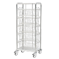 Aseptic Supplies Lagerung und Transport Mesh Basket Trolley