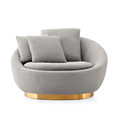 Europe style loungechair for living room furniture