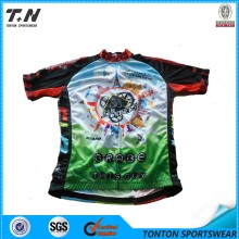 2015 Venda Por Atacado China Fabricação Custom Cycling Jersey Fabricante