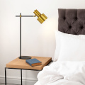 Adjustable Brass Golden & Black Lamp for Bedside