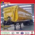 U hidráulico tipo Semi Dump Trailer / caminhão Dumper / basculante