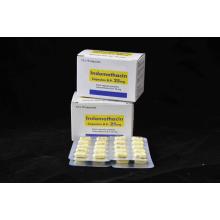 Cápsulas de indometacina BP 25mg