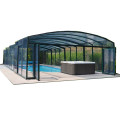 Round Cover Screen Swimming Pool Dome Enclosure