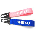 Keychain Custom Wristlet Long Webbing Strap Keychain