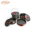 Non-Stick Outdoor Picnic Equipment Hiking Fry Pans Set