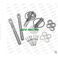 Totalmente almacenado Racing Diferentes colores Función Hood Pin Kit