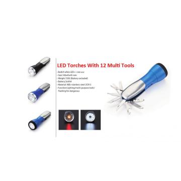 All In One Multi Tool Flashlights 9 LED