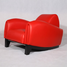 Muebles modernos Cuero Franz Romero Bugatti Sillas Réplica