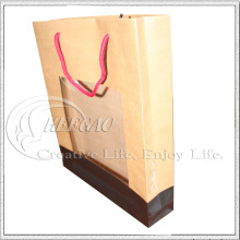 Window Paper Bag with Kraft Paper