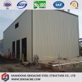 Качественная Сталь Q345b Prefab Стальной Структурно Пакгауз/Гараж/Сарай