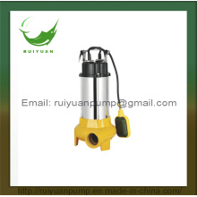 Single Phase 1.1KW 1.5HP Stainless Steel Sewage Submersible Pump for Clean Water