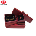 Coffret cadeau ensemble bijoux bracelet bague collier boîte