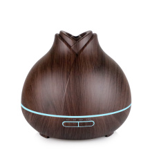 Humidificador de aire ultrasónico de diseño elegante con diseño de flores y niebla fresca