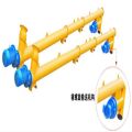 Flexible roller screw conveyor used for cement