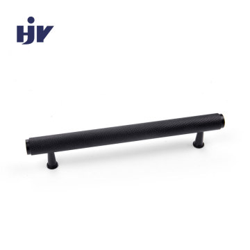 Matt black aluminium 96mm drawer pulls