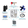 DC variable frequency air to water heat pump