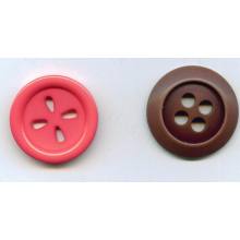 Hot sale big round resins button for shirt