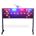 yellow flashing solar panel arrow board led lights