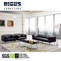 Dious high quality china made office furniture one seat  sectional  synthetic artificial leather soft lounge sofa