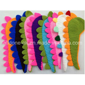 Lovely Dragon Hand Knit Crochet Baby Hat Newborn Photo Props