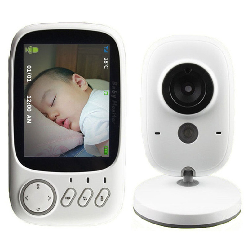 Portable Video And Sound Baby Monitor