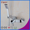 Fyeer Two Hole Rainfall Shower Faucet Mixer with Hand Shower